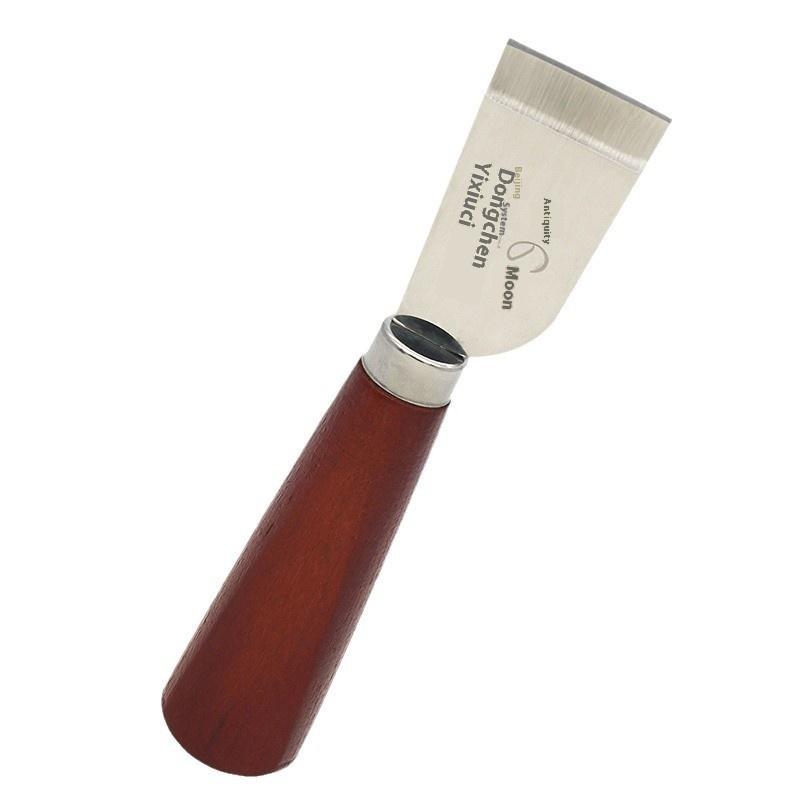 Woodworking Tool Stores - 【Nieuw】 Leren snijmes met houten handvat