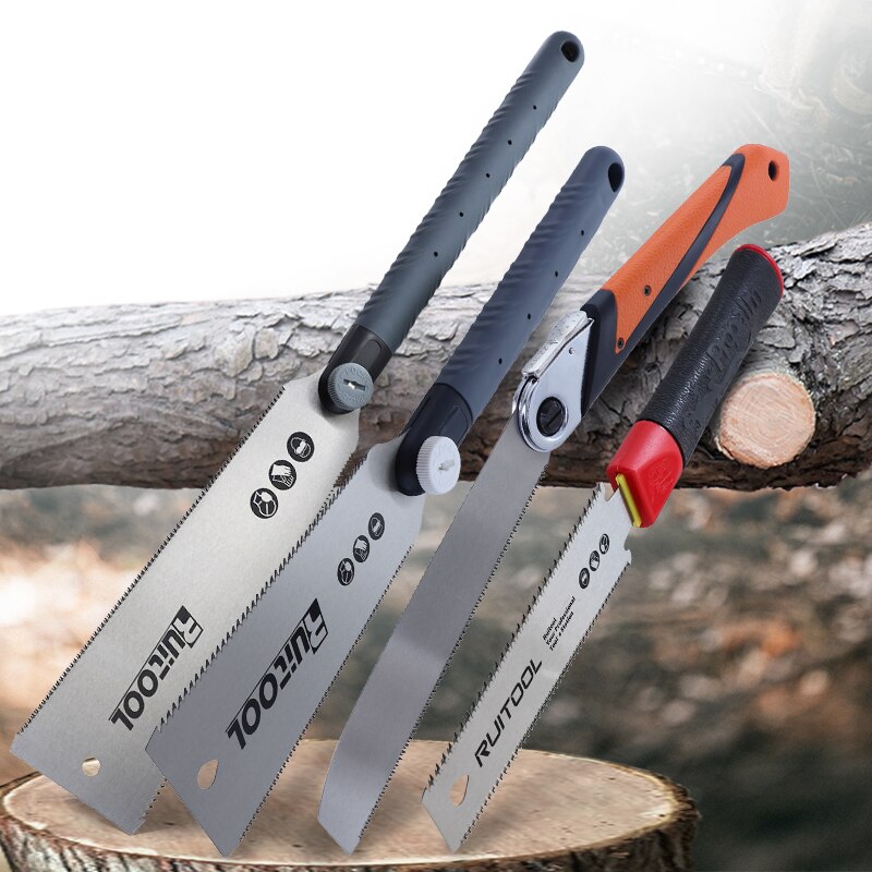 Japanese Pull Saw - 1PC Japanse trekzaag 3-rand tanden handzaag