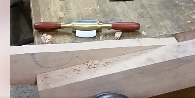 Spokeshave Flat - Western Woodworking Copper Spokeshave Plane Flat