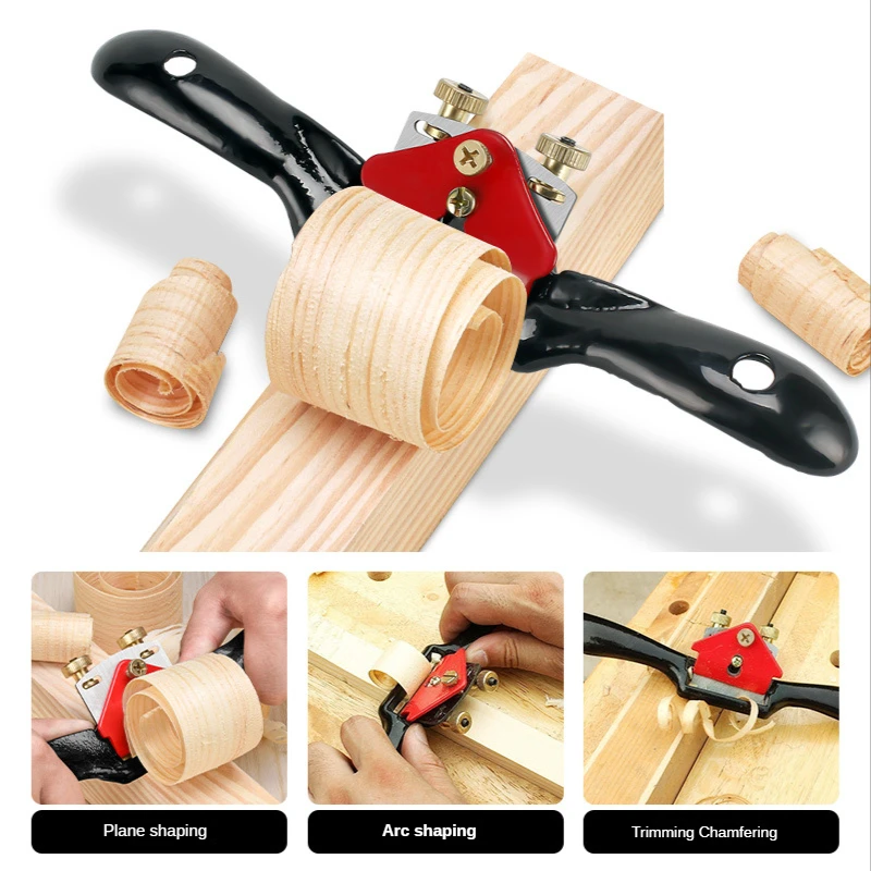 Spokeshave Flat - Verstelbare handvliegwiele met platte basis, 9