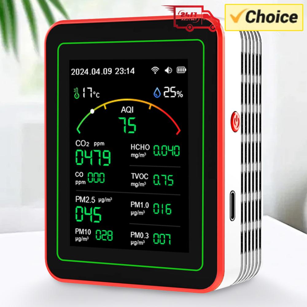 Woodworking App - WiFi 15-in-1 Indoor Air Quality Monitor