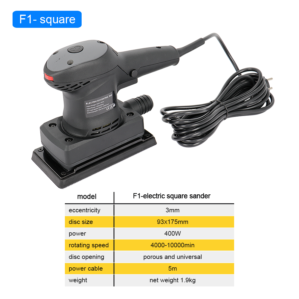 Elektrische willekeurige orbit - Woodworking Machinery recensie en prijs