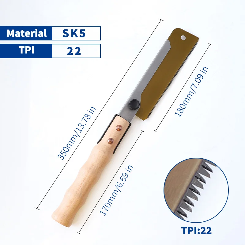 Japanse handzaag 7 inch enkelz - Japanese Pull Saw recensie en prijs