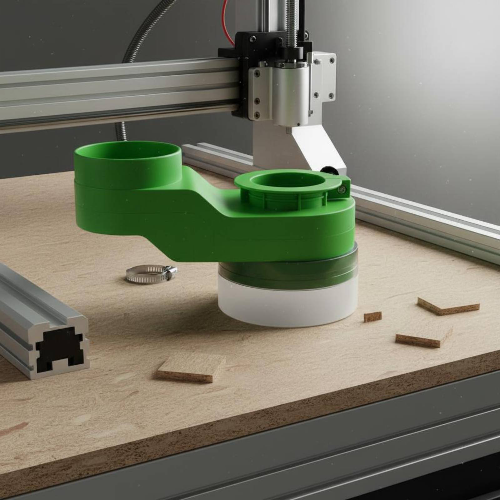 Spindelstofkap Schone snijmach - Woodworking Machinery recensie en prijs