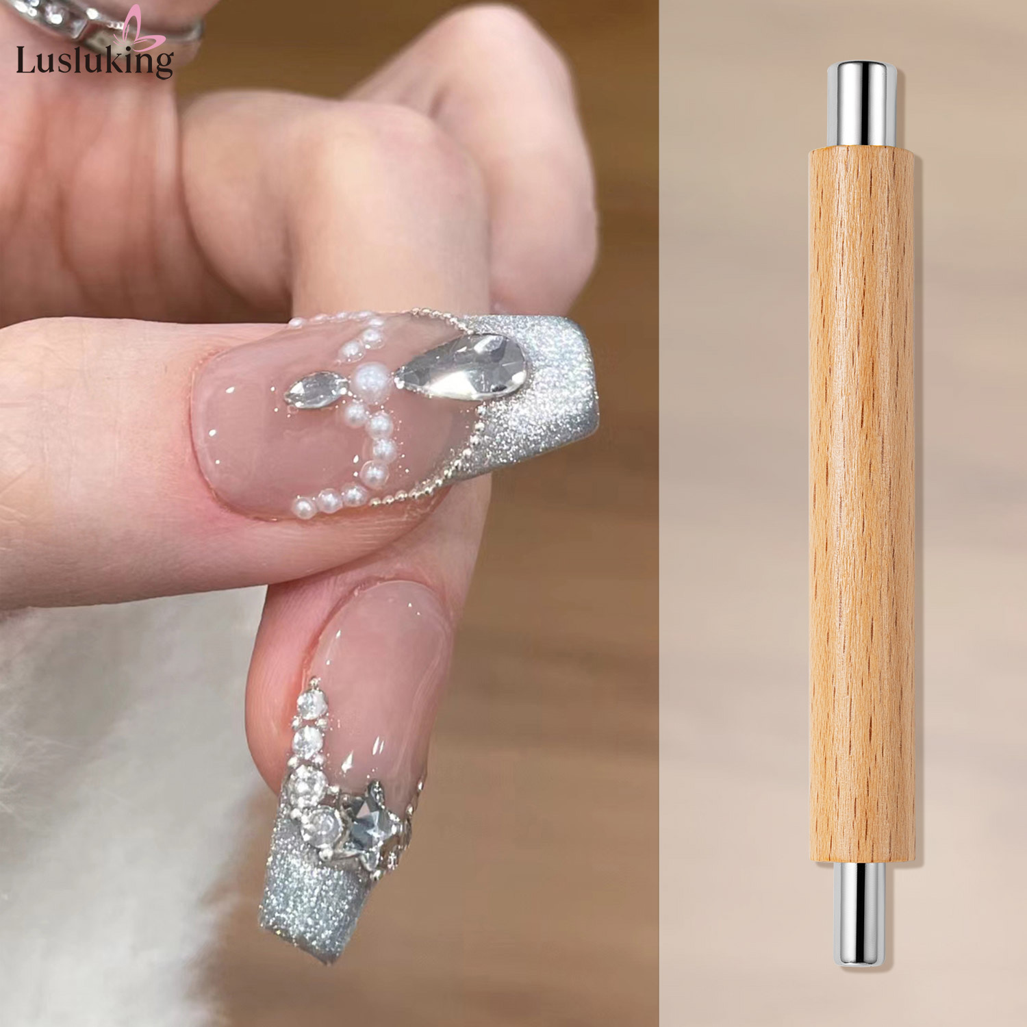 1pc Nail Art Nail Magnetische  - Woodworking Design Software recensie en prijs