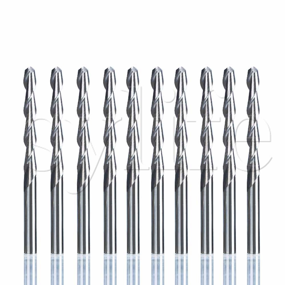 10Pcs Dubbele Fluit Spiraal Sn - Woodworking Nc recensie en prijs