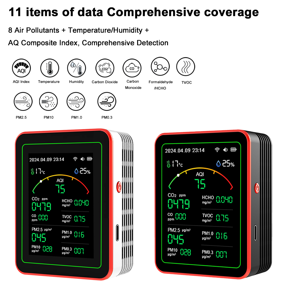15-in-1 WiFi Smart Air Quality - Woodworking App recensie en prijs