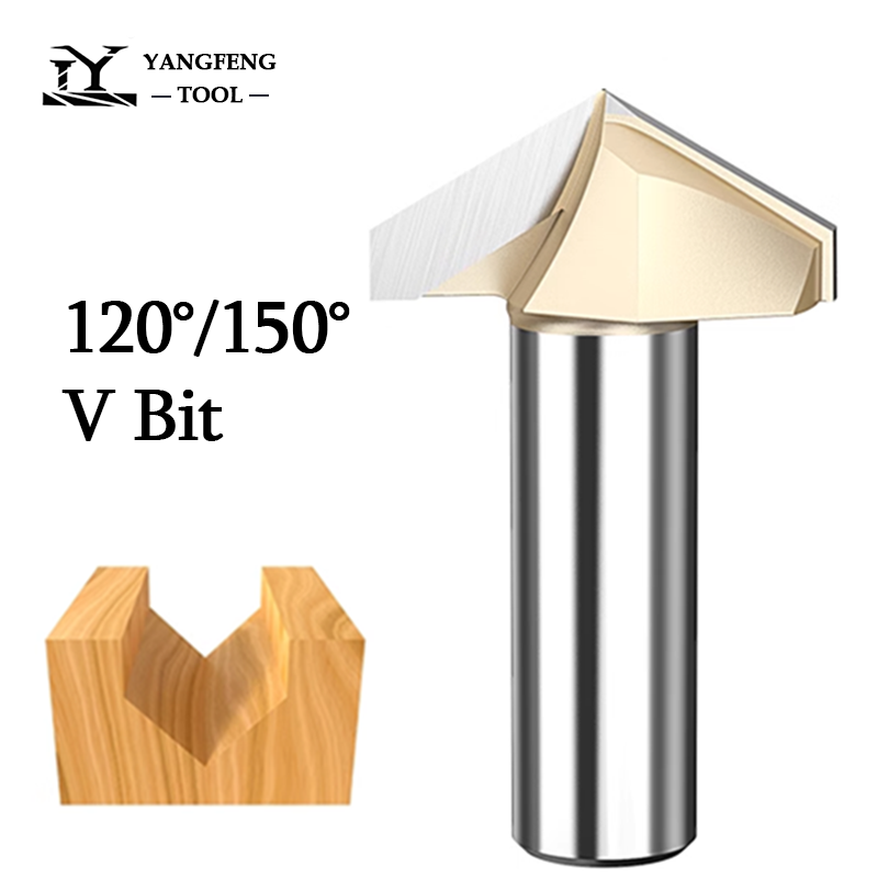 120 150 Graden V Bit 1/2 Schac - Woodworking Nc recensie en prijs