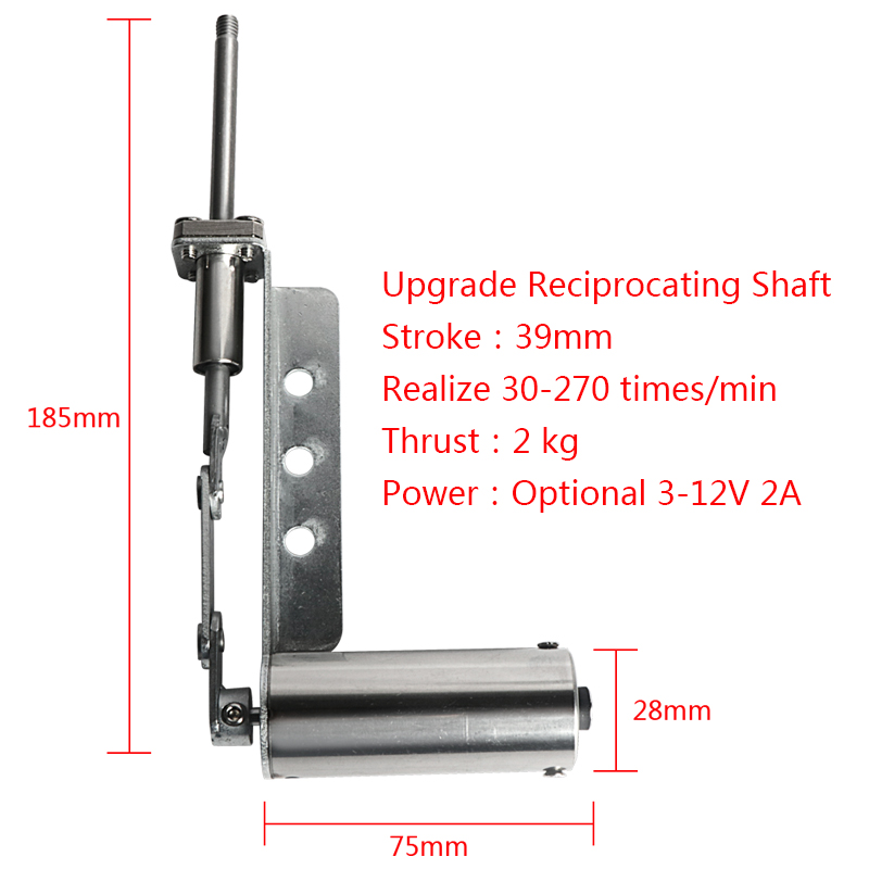 Lineaire actuator motor slagle - Woodworking Tool Stores recensie en prijs