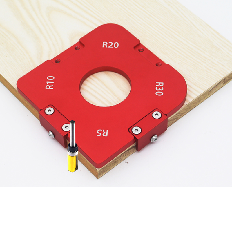 Ronde Hoek Jig Sjablonen R5 R1 - Woodworking Design Software recensie en prijs