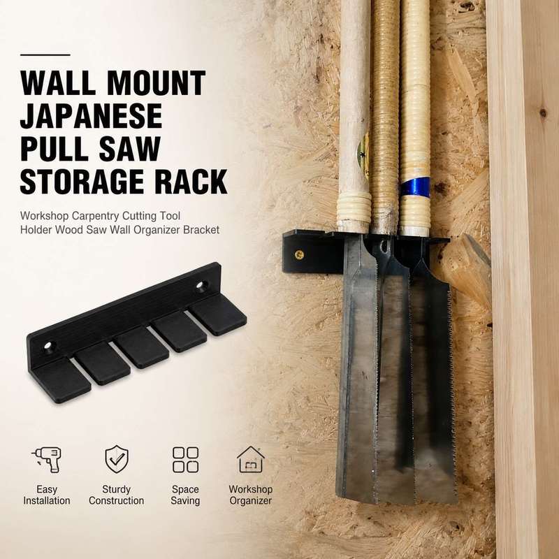 Wandmontage Japans trekzaag op - Japanese Pull Saw recensie en prijs