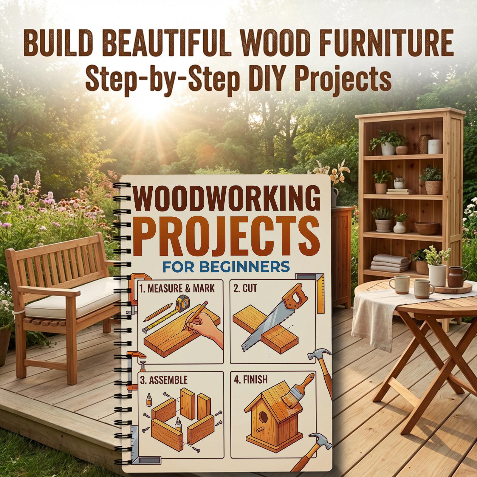 Houtbewerkingsboek voor beginn - Woodworking For Beginners recensie en prijs