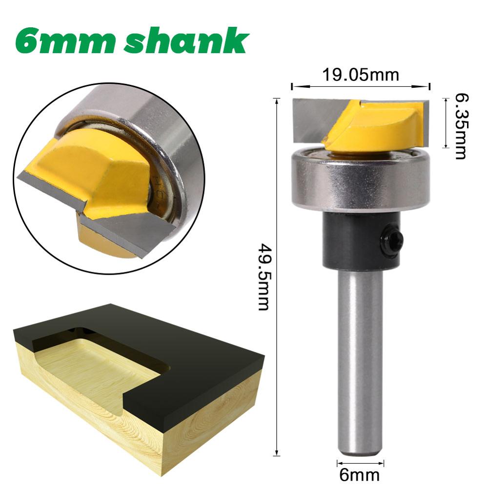 JGZUI 6mm schacht 1/4' maltrim - Woodworking Design Software recensie en prijs